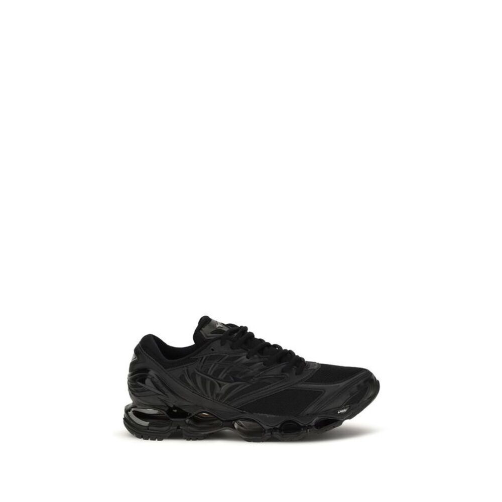 MIZUNO Black Fabric Athletic Men's Sneakers